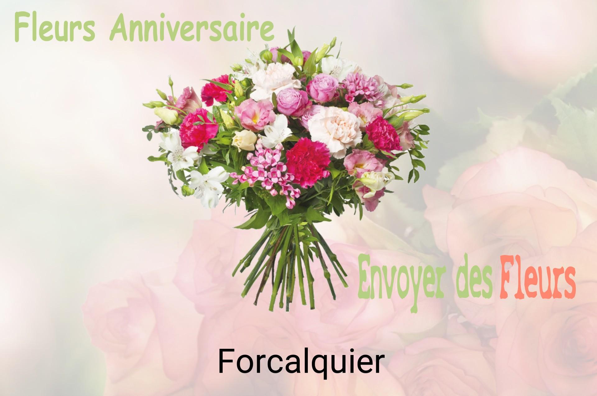Bouquet de fleurs d’anniversaire livré à Forcalquier