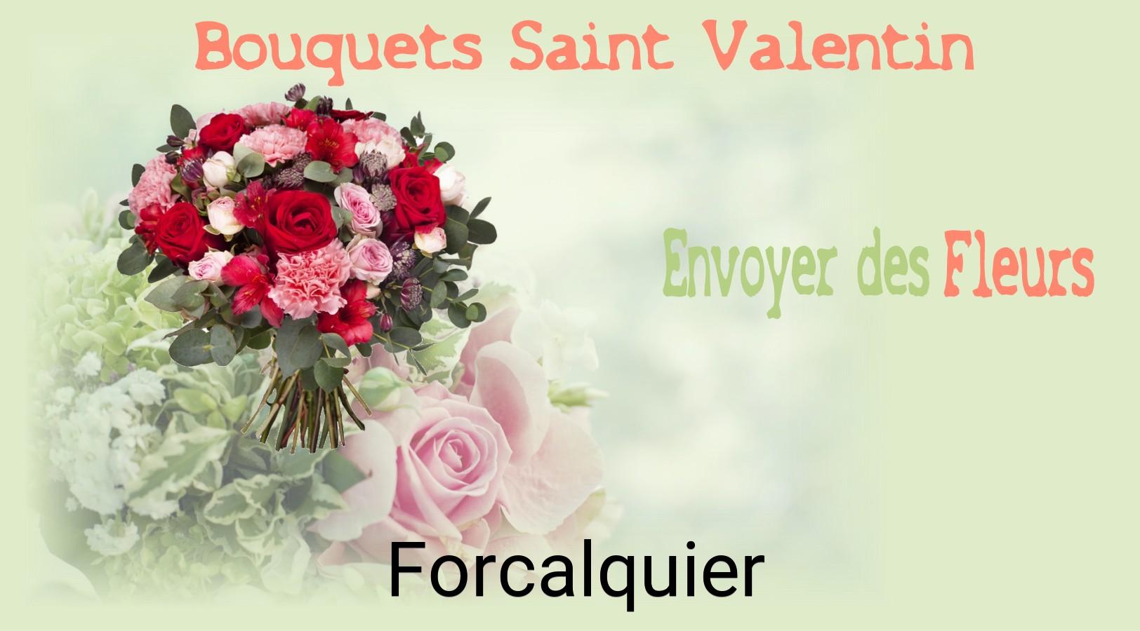Roses de Saint-Valentin livrées à Forcalquier